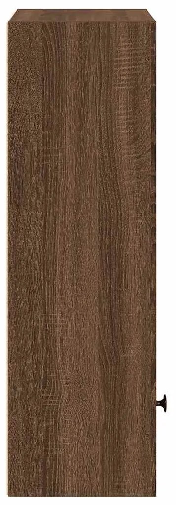 Estante 31x24x77 cm derivados de madeira carvalho castanho