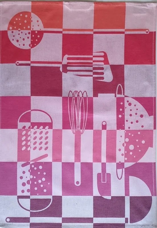 1 Pano de cozinha tela 70x50 cm - Panos cozinha 100% algodão