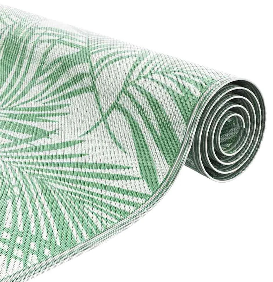 Cobertor de Exterior ARAKIL Verde Poliéster 300 x 400 cm Padrão
