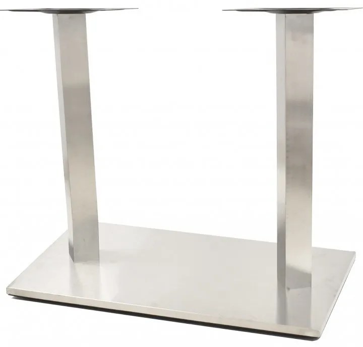 Pernas de Mesa Bar, Restaurante, Café, Esplanada Conjunto de 2 Bases de mesa IPANEMA, aço inoxidável, base de 70 x 40 cms, altura 72 cms