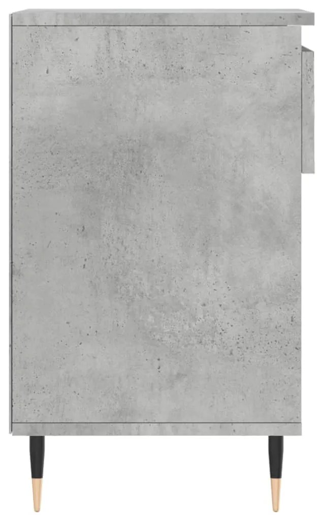 Sapateira 102x36x60 cm derivados de madeira cinzento cimento