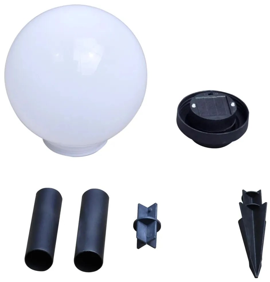 Candeeiros de exterior 8 pcs LED 15 cm com estacas de enterrar