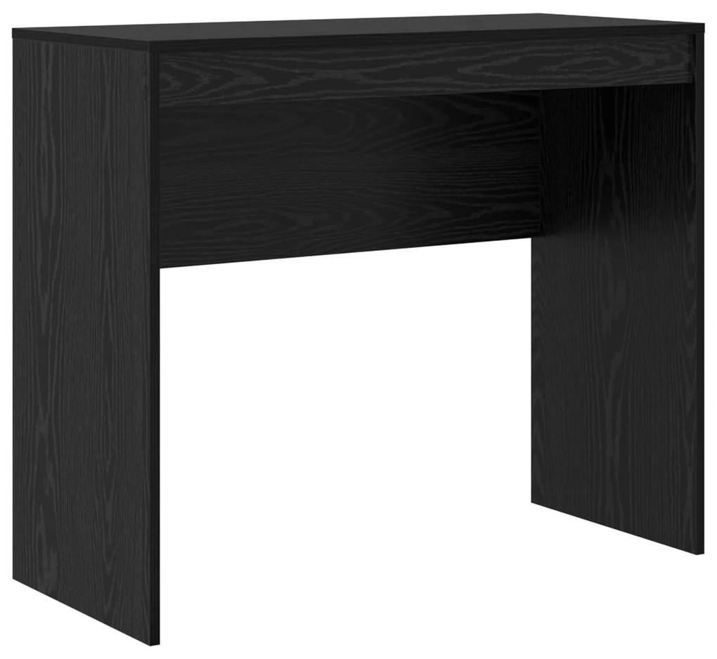 Mesa com Armazenamento Carvalho Preto Madeira Engenharia