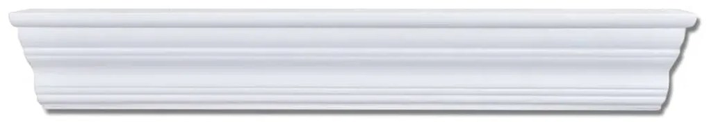 Prateleiras de parede Aaliyah 2 pcs branco