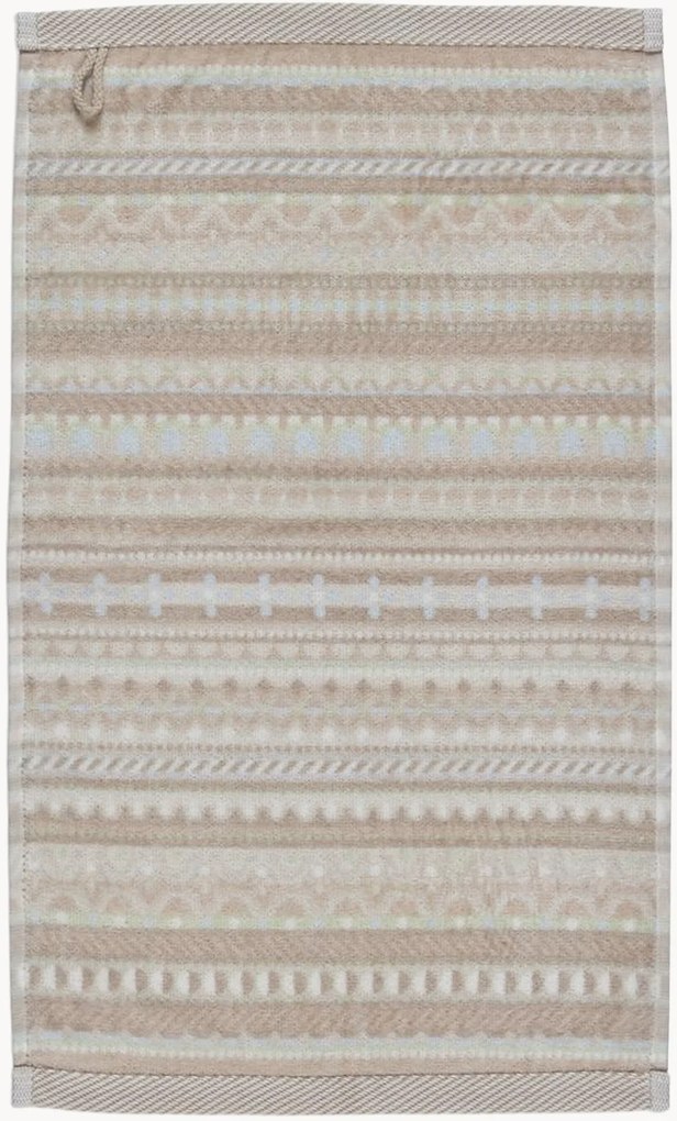 Toalha em veludo e algodão felpudo Geometric Print
