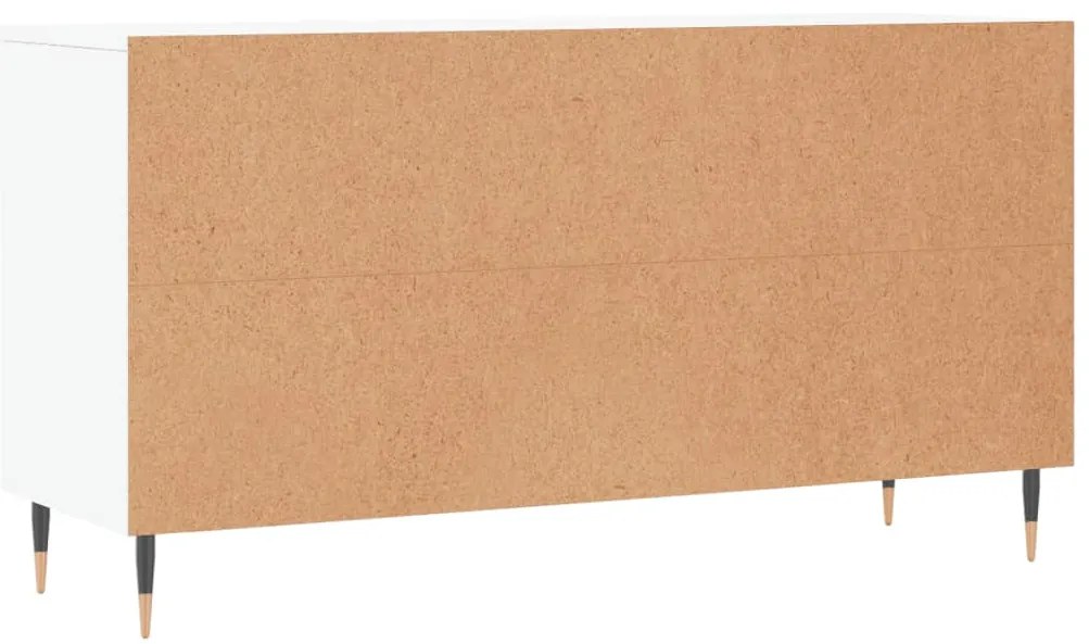 Banco sapateira 102x35x55 cm derivados de madeira branco