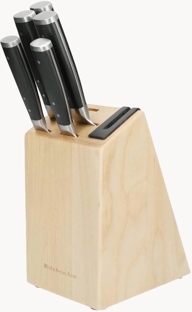 Bloco de facas com facas KitchenAid, conjunto de 6