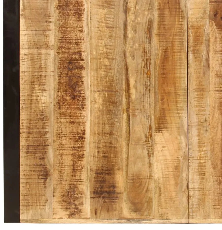 Mesa de jantar 180x90x75 cm madeira de magueira maciça