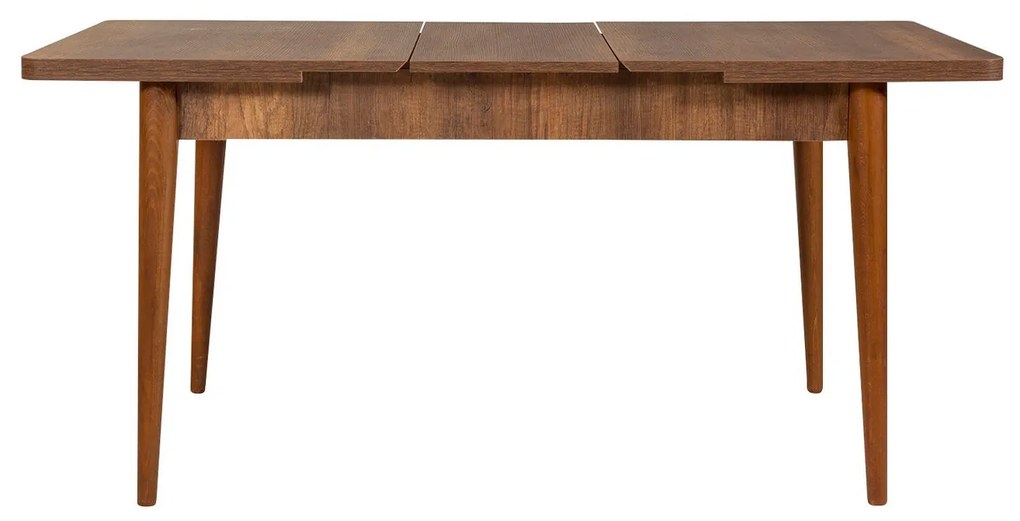 Conjunto de Mesa de Jantar Extensível e Cadeiras Vina – Nogueira e Ant