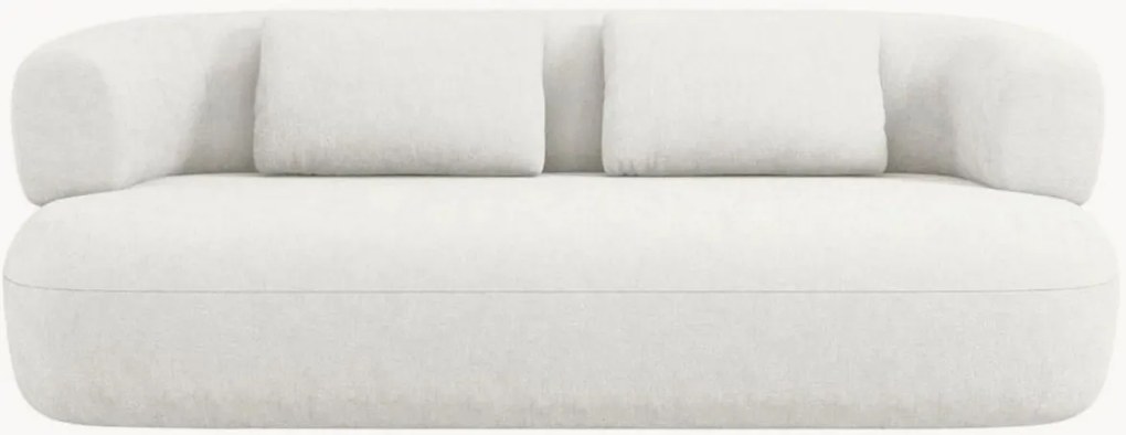 Sofá em chenille Aldrin (2 lugares), L 178 cm