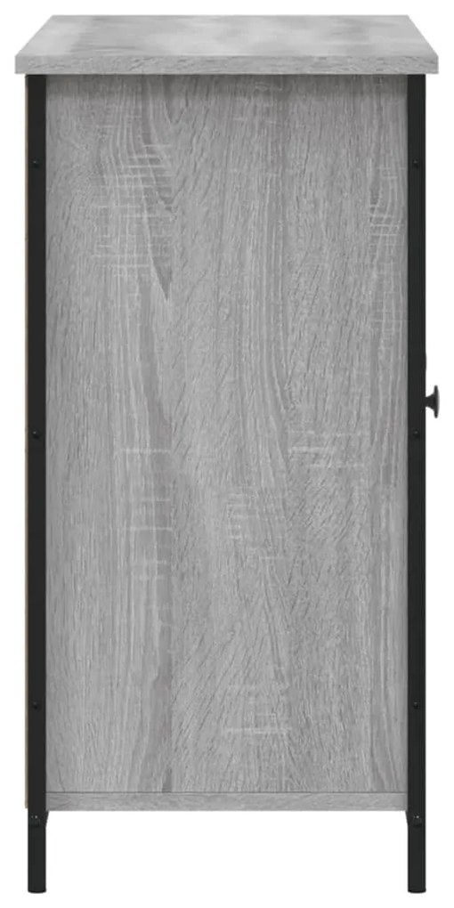 Aparador 100x35x70 cm derivados de madeira cinzento sonoma