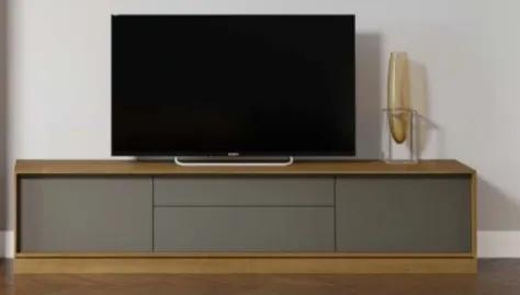 Móvel tv 2 portas e 2 gavetas - 180 cm