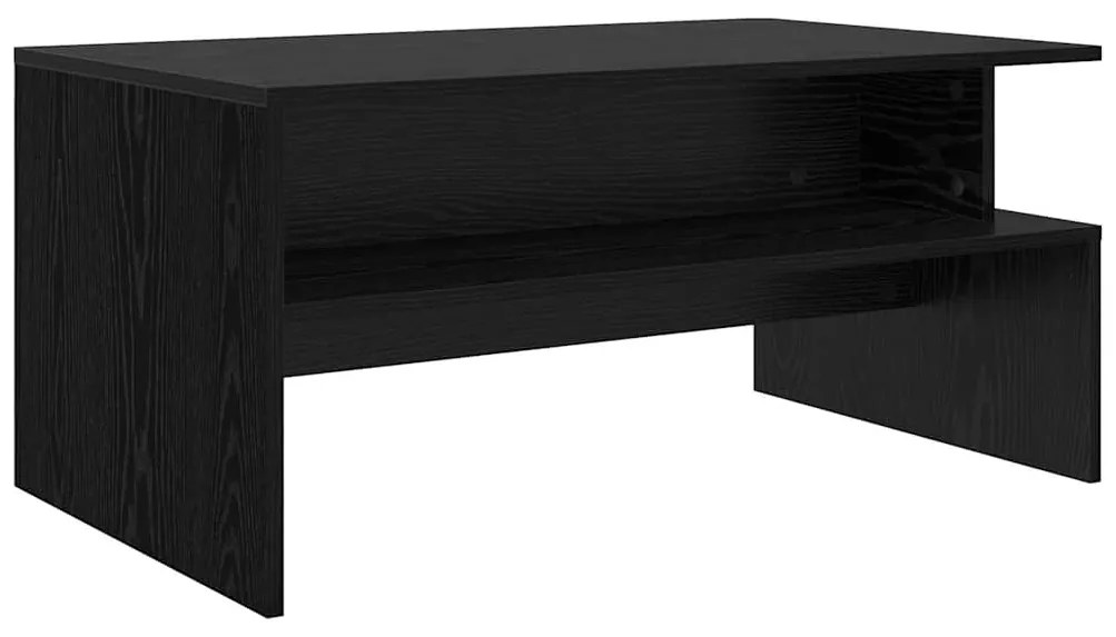 Mesa de centro com prateleira Outros Carvalho preto 90 x 55 x 42.5 cm