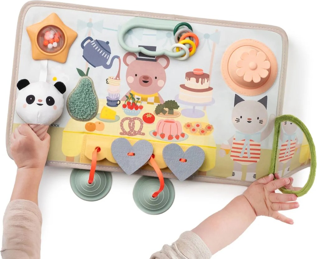 Painel de atividades peek pop multicolor