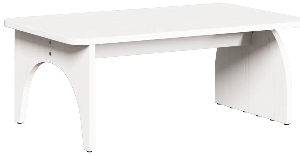 Mesa de centro Branco 80 x 50 x 31 cm