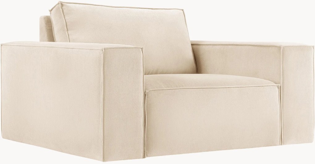 Poltrona em bombazina Carlo