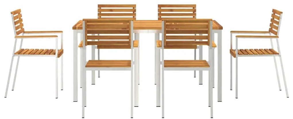Conjunto de Jantar de Jardim 7 pcs