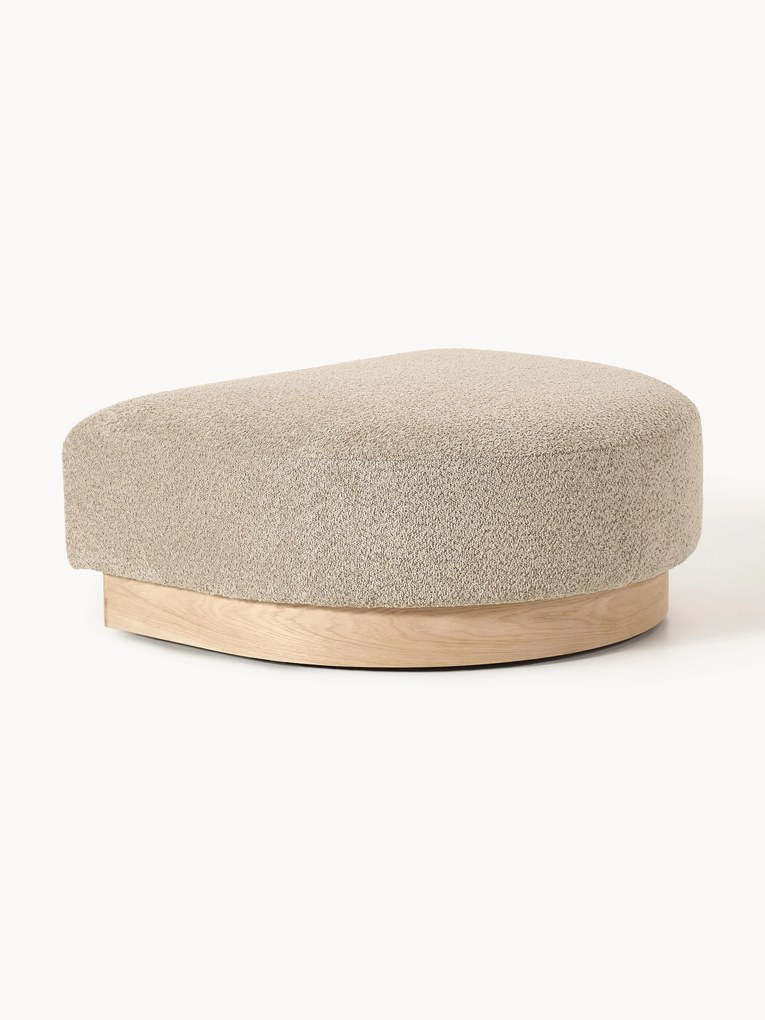 Teddy-Bouclé Sofa Ottoman Natalie