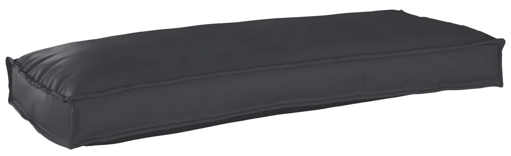 vidaXL Almofada Preto 100 x 40 x 8 cm Tecido Oxford