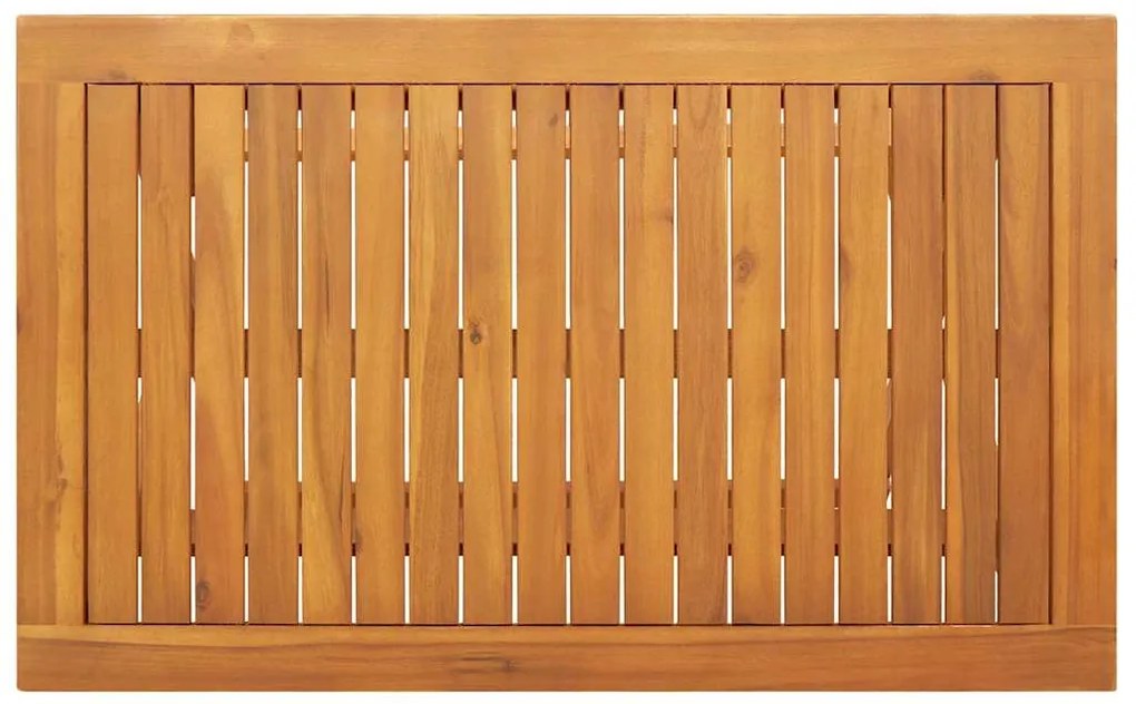 Conjunto Bistro de Jardim de 4 Peças vidaXL Madeira Sólida de Acácia