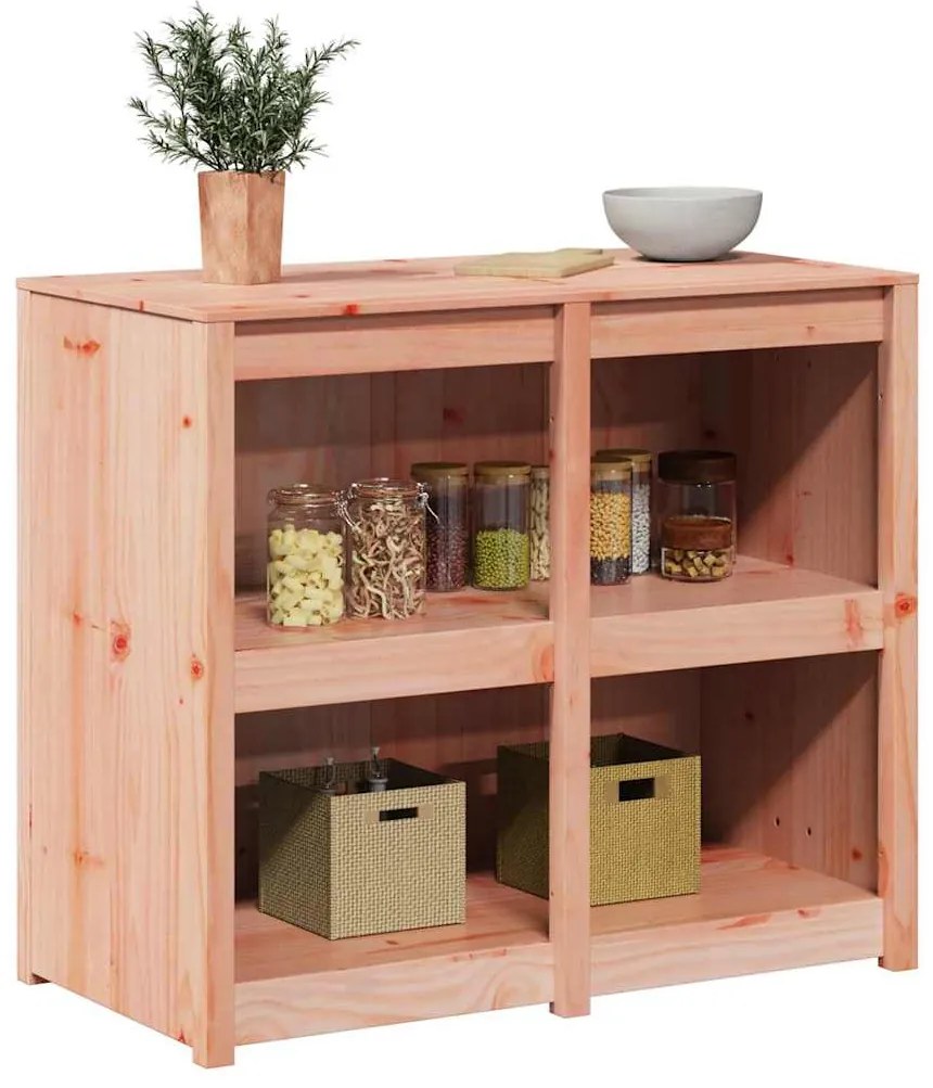 Armário de Cozinha Externo 106x55x92 cm Madeira Sólida de Douglas Fir