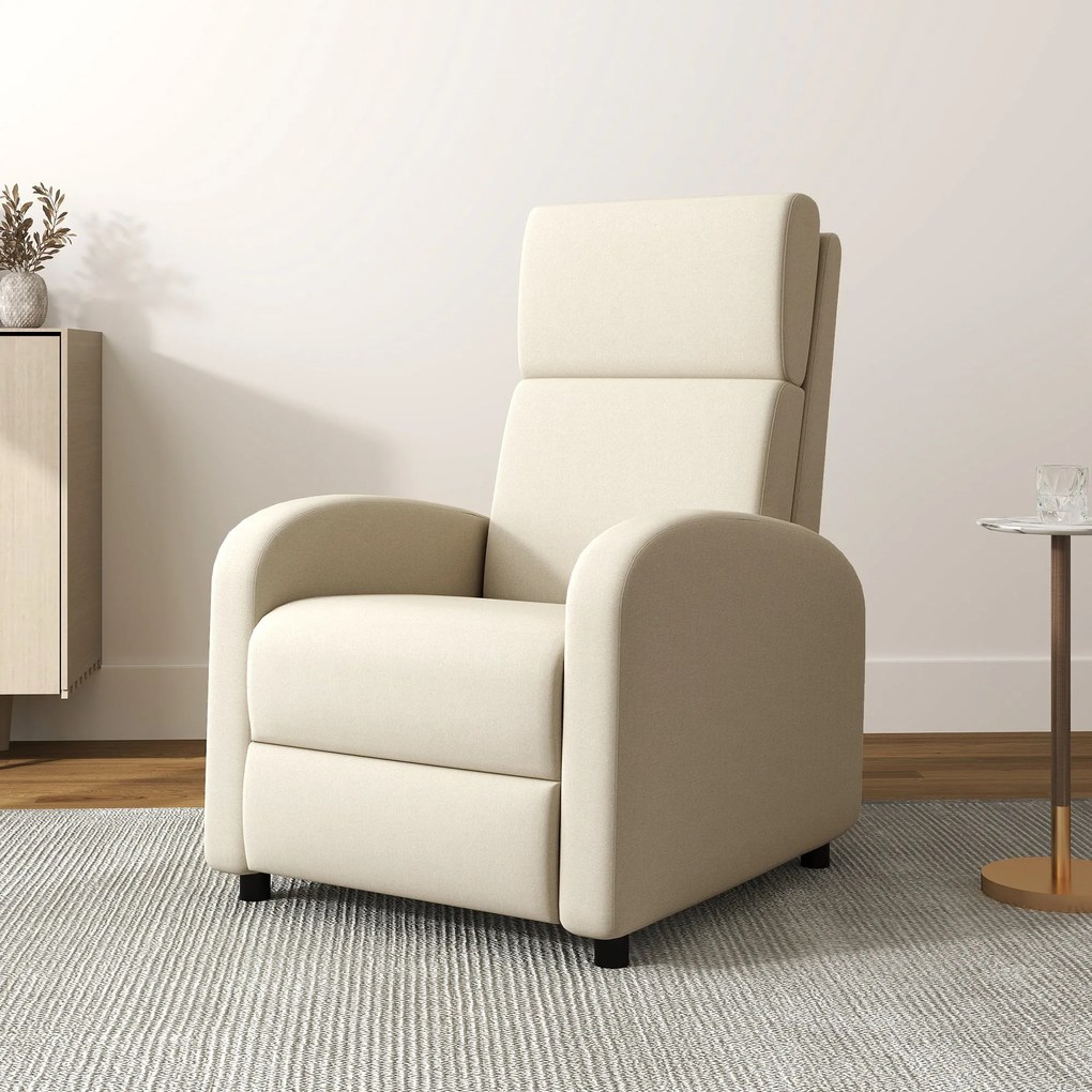 Poltrona Relax Reclinável até 160° Poltrona Reclinável Manual com Apoi