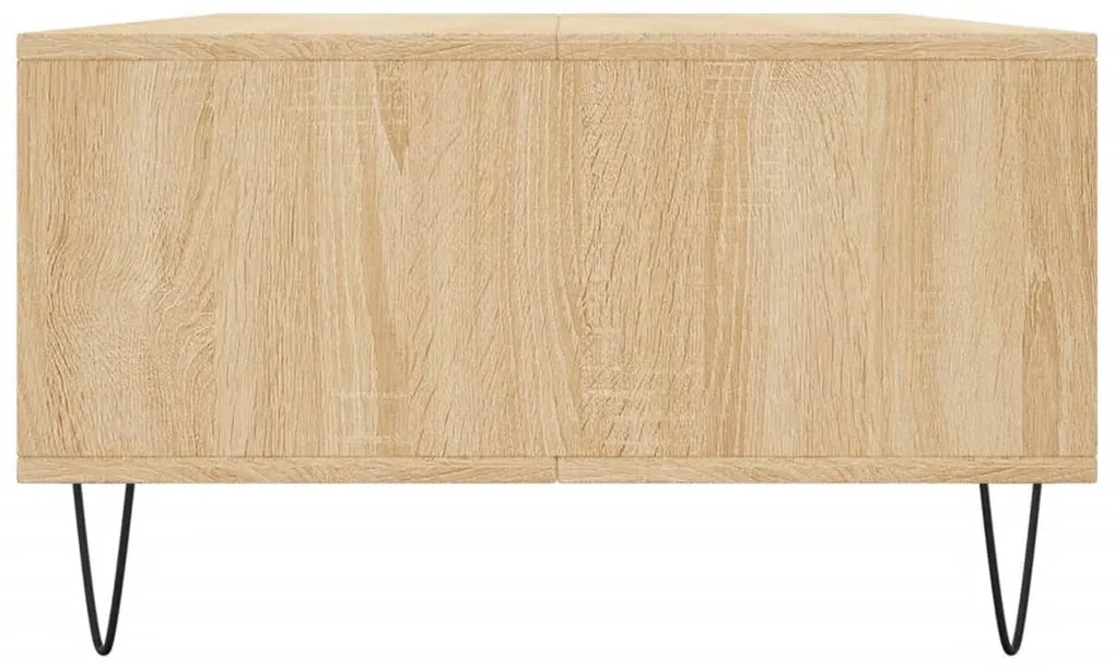 Mesa de centro 104x60x35cm derivados de madeira carvalho sonoma