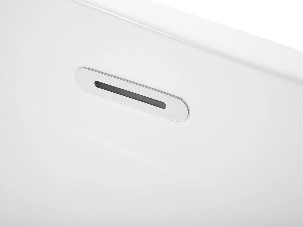 Banheira autónoma em acrílico branco 170 x 78 cm MARAVILLA Beliani