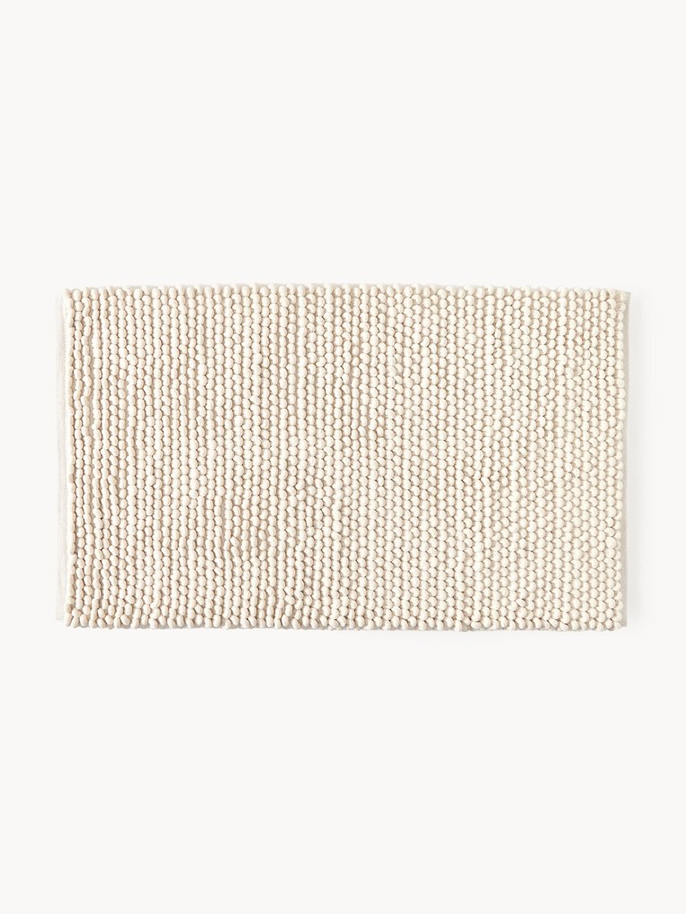 Tapete de casa de banho macio com design em loop Brady
