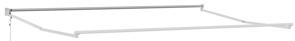 Toldo Retrátil Automático Branco 500x300 cm