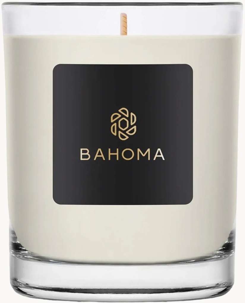 Vela grande artesanal Alchemy (âmbar, salva)