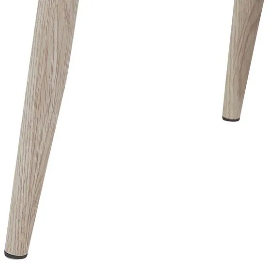 Secretária castanha clara com 1 gaveta 100 x 48 cm DEORA Beliani