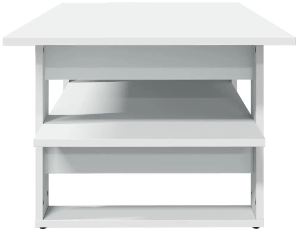Mesa de centro 102x55x42 cm derivados de madeira branco