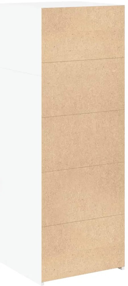 Armário alto 45x42,5x124 cm derivados de madeira branco