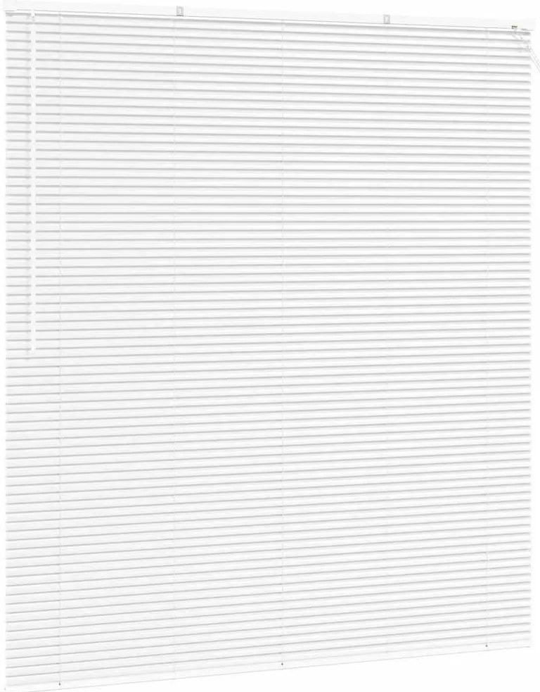 Persiana de Janela com cortinas Outros Manual Branco 160 x 175 cm Alum
