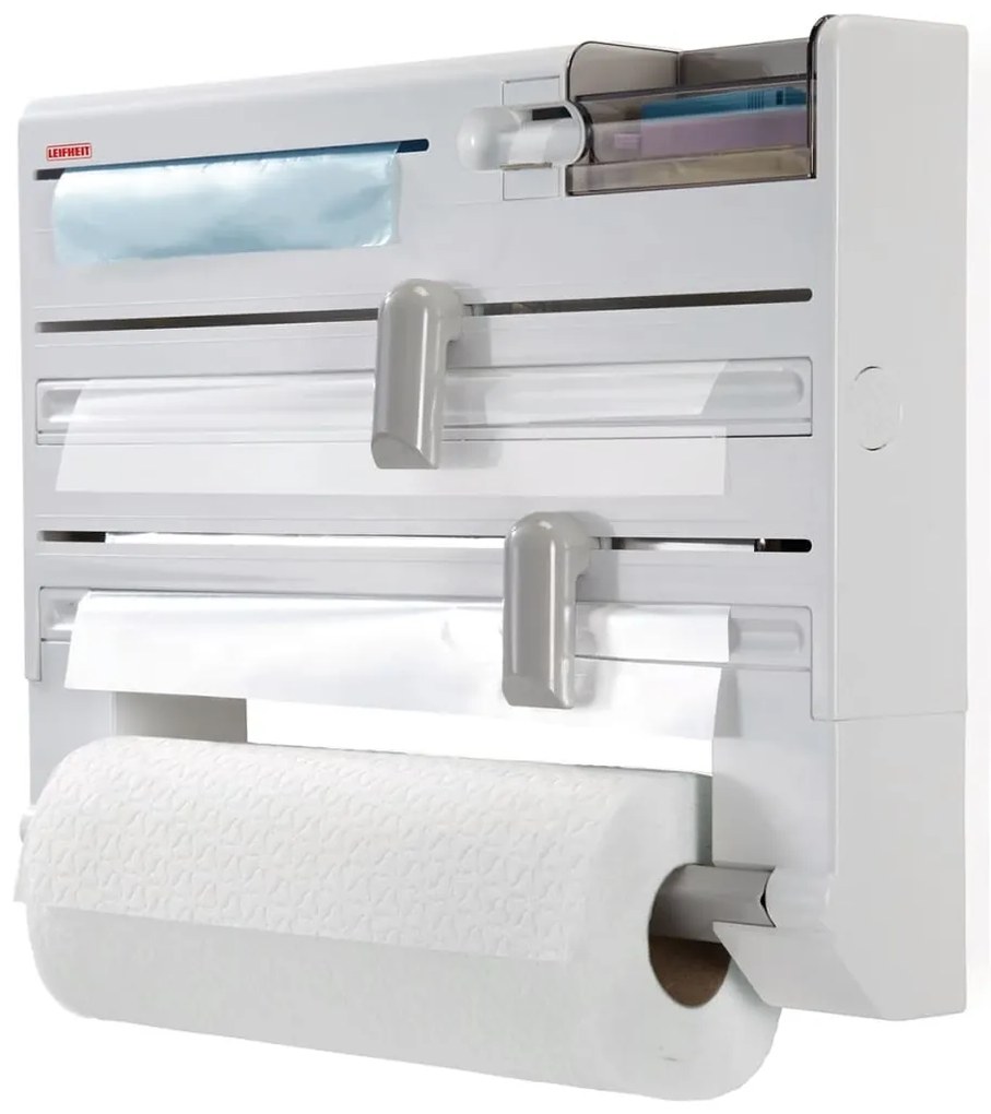 Suporte de parede p/ rolos de cozinha Parat Plus branco 25723