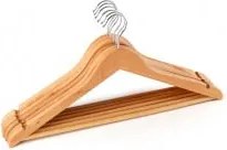 Pack De 6 Cabides Em Madeira Orig Madeira Natural - Sklum