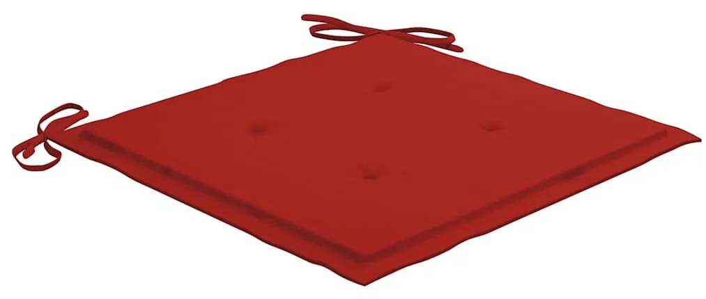 Cadeiras de exterior dobráveis 8pcs c/ almofadões acácia maciça