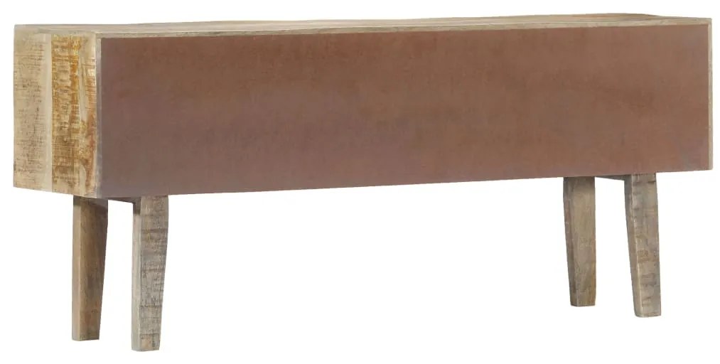 Aparador 140x30x60 cm madeira de mangueira maciça