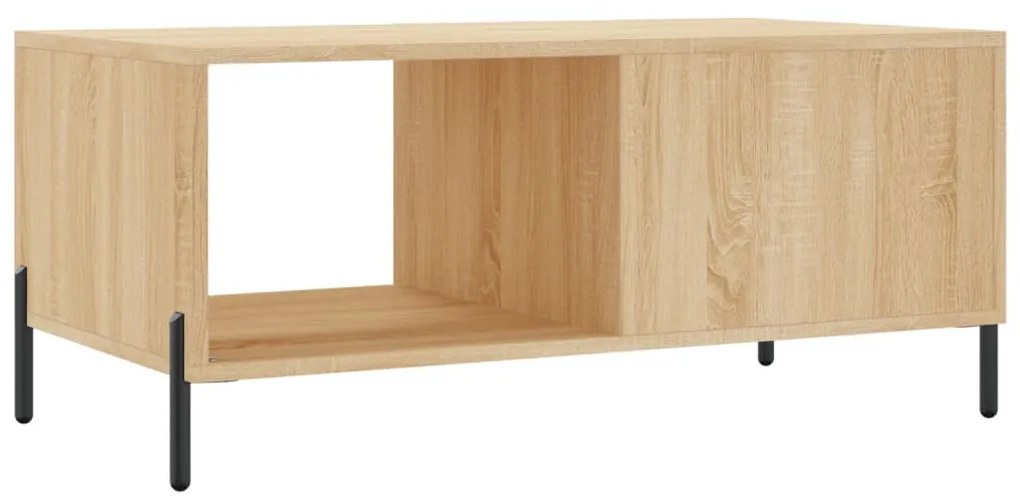 Mesa de centro 90x50x40 madeira processada carvalho sonoma