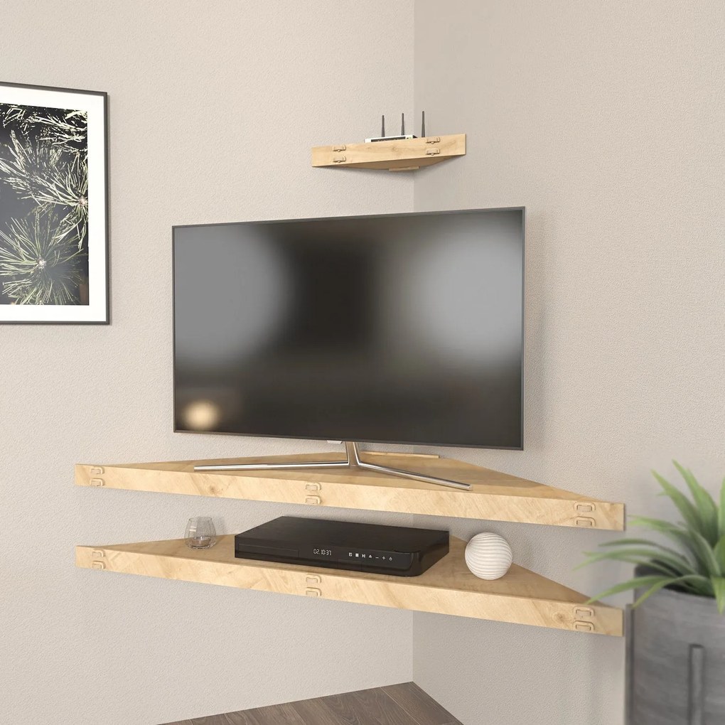 Suporte para TV Mensi – Carvalho – 120x5x49 cm