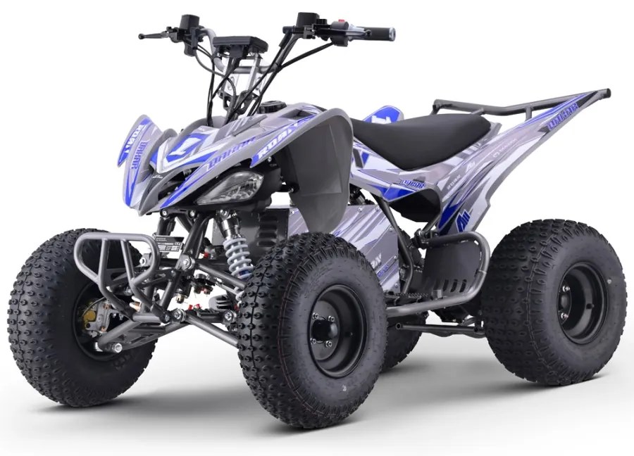 Moto 4 elétrica para crianças 1500W Dakar Roan R8 Azul