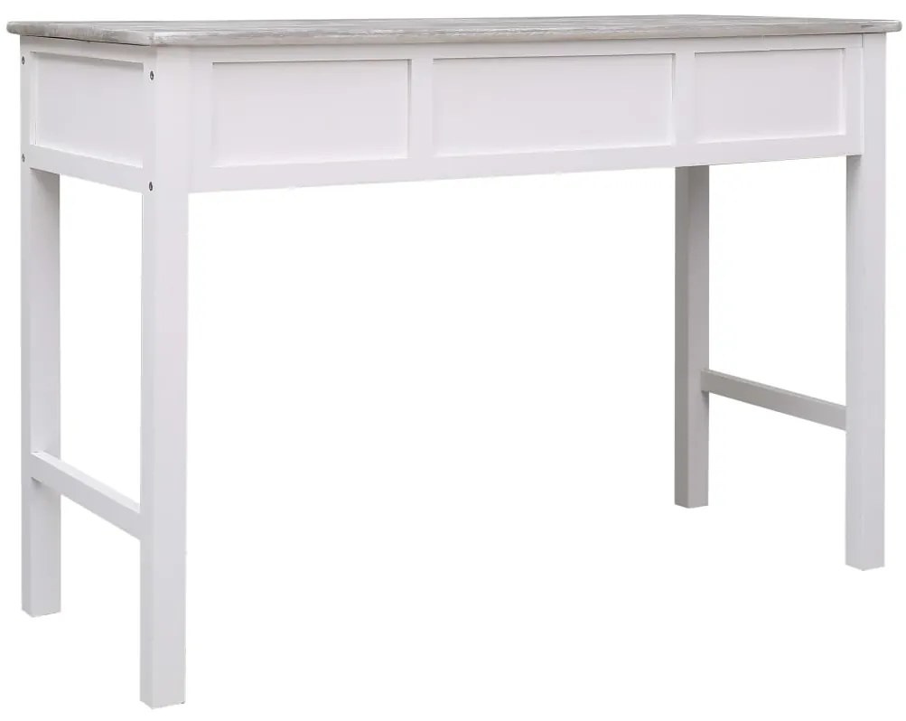 Secretária 110x45x76 cm madeira cinzento