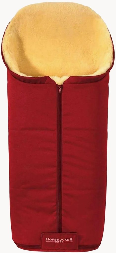 Saco-cama em pele de cordeiro para carrinho de bebé Iglu