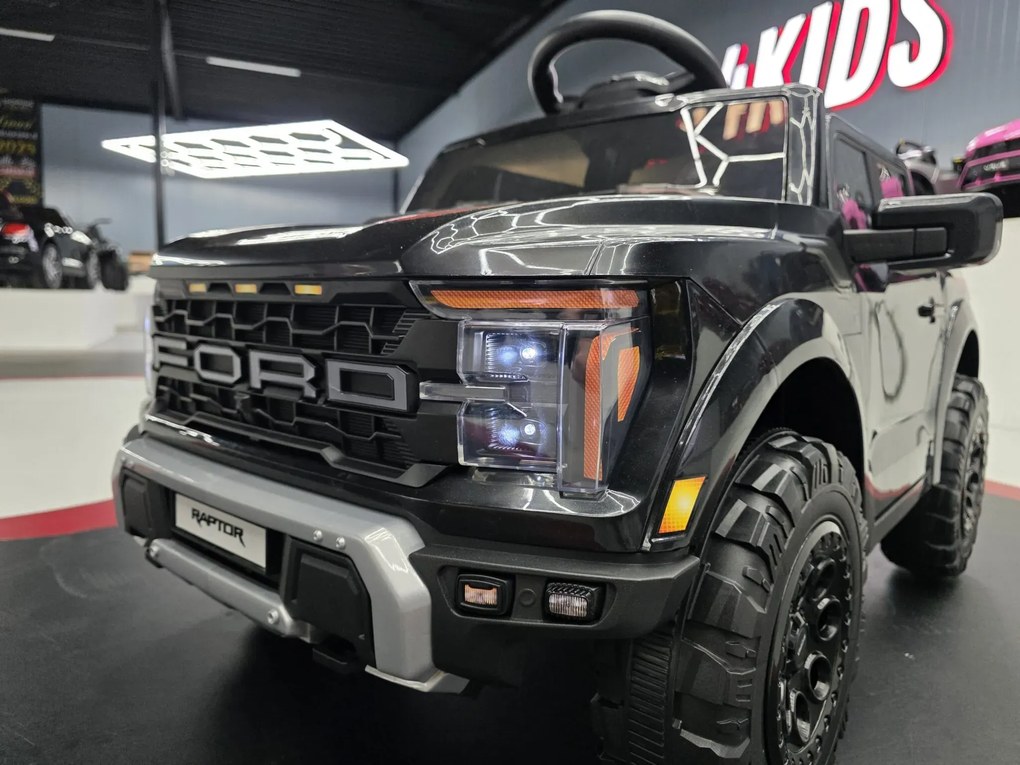 Carrinha Infantil bateria 12V Ford Raptor Preta