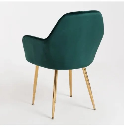 DUDECO - Cadeira Norbana Gold Verde