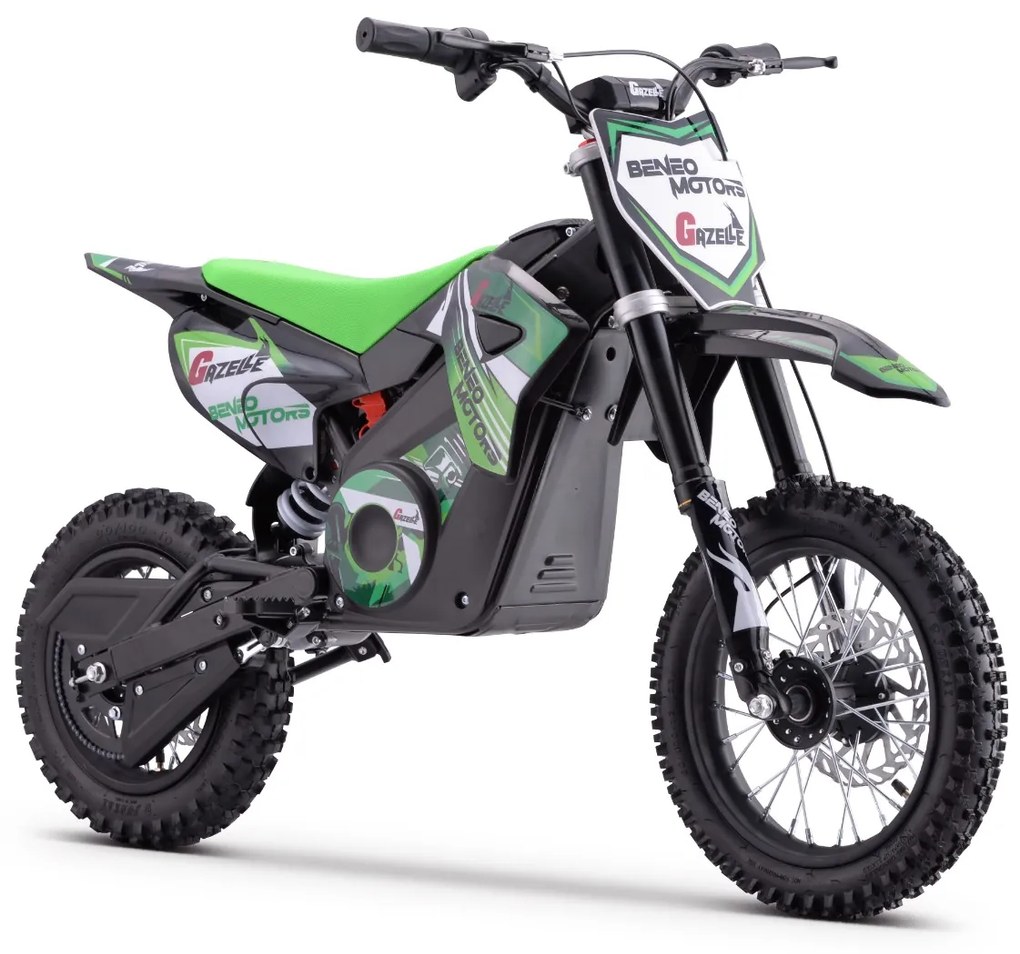 Motocross elétrica para crianças Motors Gazelle 1000 W Verde