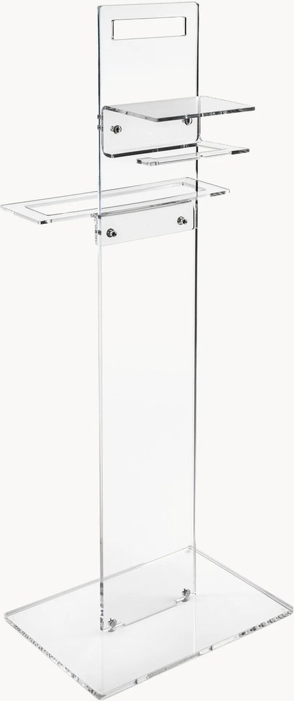 Suporte para papel higiénico com toalheiro Calipso