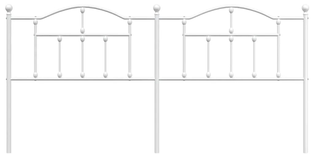 Cabeceira de cama 193 cm metal branco