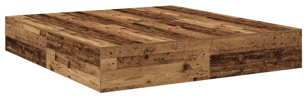 Cama de Armazenamento Madeira Velha 180 x 200 cm - Madeira Engenharia